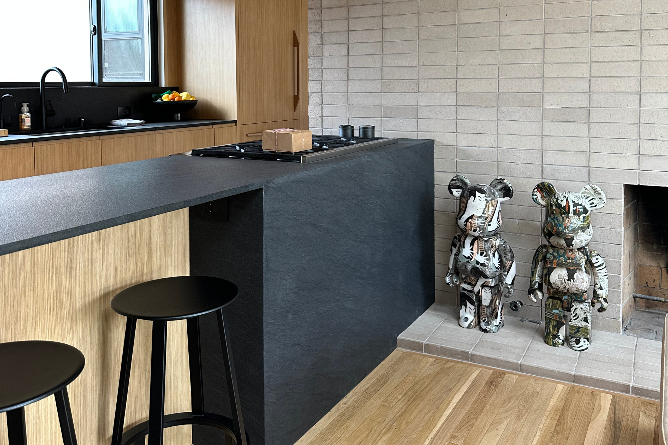 Leescott Ave home transformed with mid-century modern renovation style