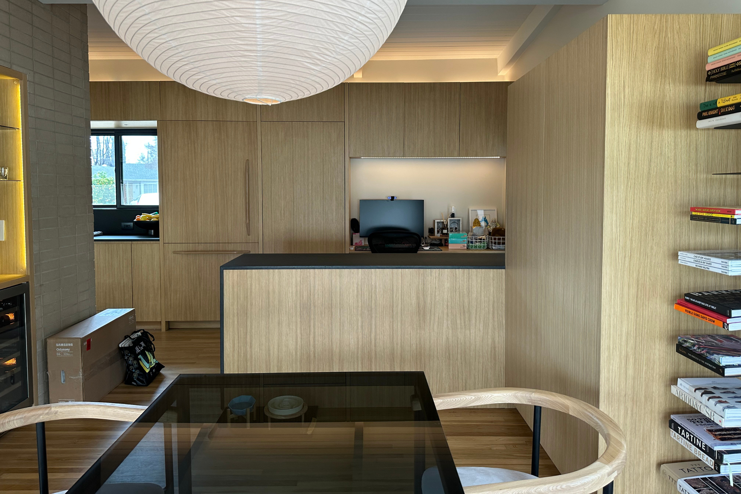 Mid-century modern interior renovation at Leescott Ave, Lake Balboa CA