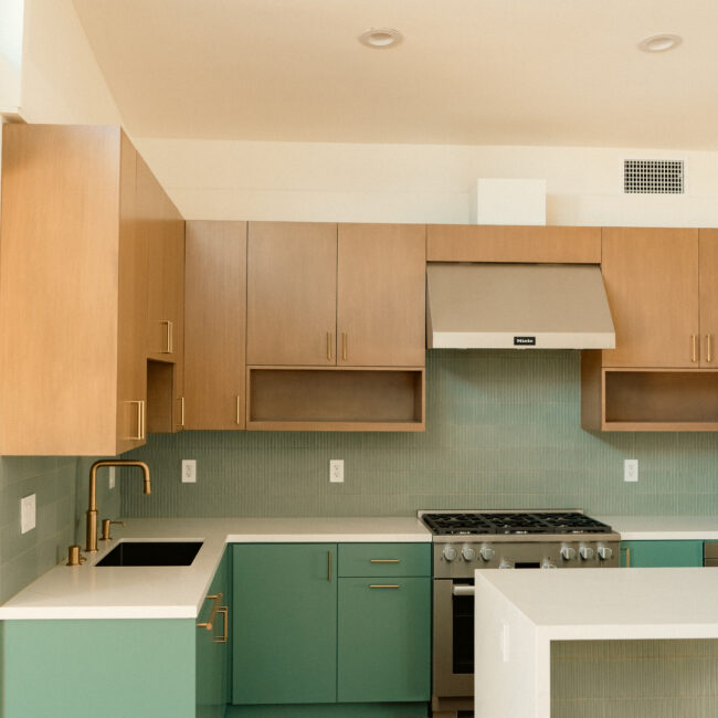 Kitchen Renovation – Two-Tone Cabinets – RODO Development INC
